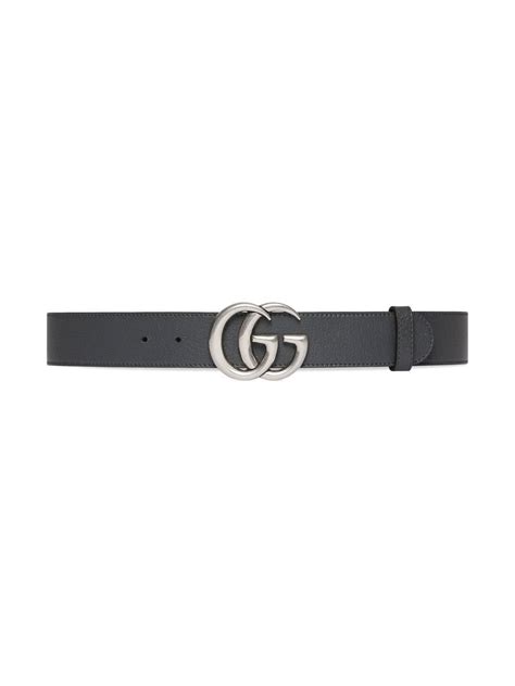 gucci marmont belt silver